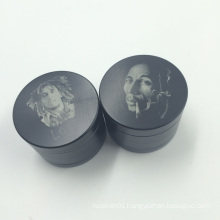 Cooler Handsome Facial Grinder for Tobacco Smoking Cigarette Crusher (ES-GD-013)